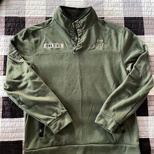 Colosseum Iowa State OHT Military Appreciation Pullover Men's size L